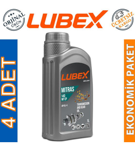 Lubex Mitras MT EP 140 1 Lt Manuel Şanzıman Yağı (4 Adet)