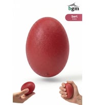 Silikon El Egzersiz Topu – El, Parmak ve Bilek Güçlendirme Topu  Kavrama Gücü Artırıcı  Stres Topu  Fizik Tedavi ve Günlük Egzersiz Topu (Kırmızı)