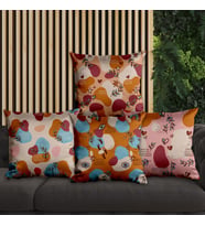 eJOYA Modern Tasarımlı 4'lü Yastık İçi Ve Kırlent Kılıfı 45cm 113745