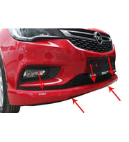 Opel Astra Uyumlu K Ön Tampon Altı Fiber 2015 Ve Sonrası