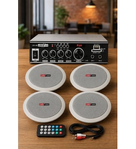 Lastvoice Ekonomi Ceiling Paket-4 Anfi ve Tavan Hoparlörü Seti