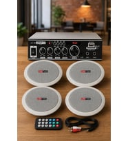 Lastvoice Ekonomi Ceiling Paket-4 Anfi ve Tavan Hoparlörü Seti