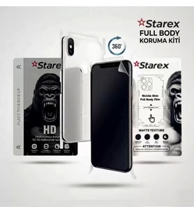 General Mobile GM 26 PRO -5G- NANO Ekran Koruyucu HD HAYALET - Full Arka Kaplama 360 Koruma STAREX