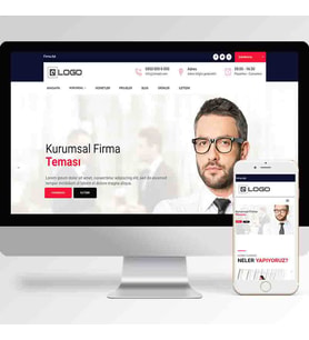 Hazır Kurumsal Web Sitesi Yazılımı V40