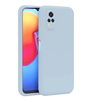 Vivo Y53s Kılıf Nano İçi Kadife - Buz Mavi