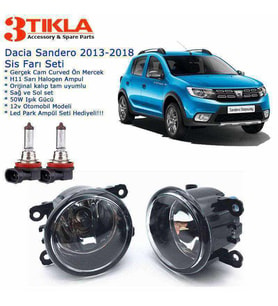 Dacia Sandero 2015 Sis Farı Set Oem: 8200074008
