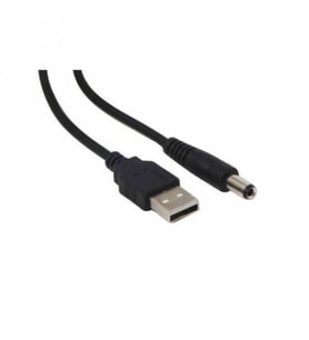 USB to 5.5*2.1mm / USB to 5.5x2.1mm Güç Kablosu Usb Power 120cm