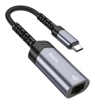 Hoco UA26 Type-c OTG RJ45 İnternet Adaptörü Dönüştürücü 1000 Mbps-(5775) - SSSSSS2000-9175
