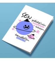 Kişiye Özel Muhteşem Babam Temalı Tebrik Kartı