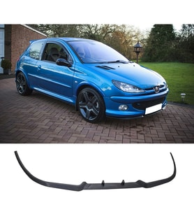 Peugeot 206 Ön Lip Mat Siyah  Ön Tampon Lip