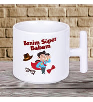 Babalık Bir Süper Güçtür! Babalar Gününe Özel Hediyelik T Kupa
