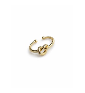Yeni Sezon Love Knot Tasarım Ayarlanabilir Kadın Yüzük