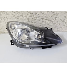 OPEL CORSA D SAĞ ÖN FAR MOTORLU SİYAH SIFIR 2007-2009