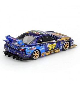 1/64 MODEL ARAÇ S15 SILVIA Team MINI GT Liberty Walk 2025 Formula Drift Halloween Special