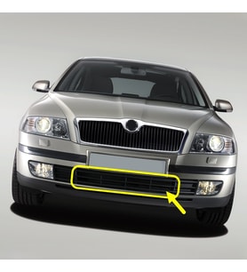 Skoda Octavia A5 2005-2008 Ön Tampon Orta Izgara Orta Parça 1Z0853677