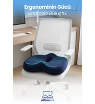 Visco Oturma Minderi Kuyruk Sokumu Destekli Ortopedik