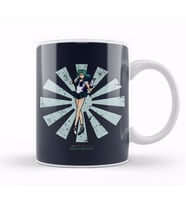 Sailor Moon Neptune Retro Japanese Kupa Bardak Porselen