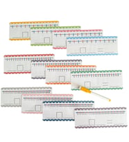 Yaz-Sil 4 İşlem Matematik Çalışma Kartları (Toplama,Çıkarma,Bölme,Çarpma)- Kalem Hediyeli (Çok Renkli)