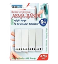 Vodaseal Resim Ve Çerçeve Asma Bandı 4 Lü Set 6 Kg