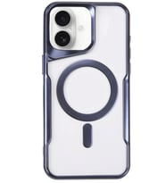 Newface Apple iPhone 16 Kılıf Boyi Magsafe Silikon Kapak - Lacivert