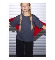 Defacto 26Y801002219 Antrasit Kız Çocuk T-Shirt G9588A8/AR58
