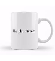Books The Plot Thickens Kupa Bardak Porselen