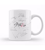 Stray Kids Logo Signatures Kupa Bardak Porselen