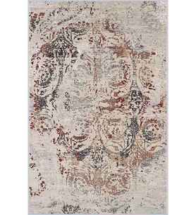 Eliana Home Baskılı, Yıkanabilir Kaymaz Taban Salon Halısı LNA0361 100x150 cm (Bej)
