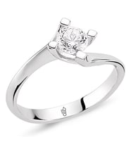 Romeo Pırlanta 0.25 Ct Tektaş Yüzük RM25062 (Çok Renkli)