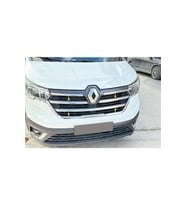 RENAULT TRAFIC Krom Ön Panjur 3 Prç. 2022 Üzeri Paslanmaz Çelik (Gümüş)