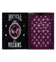 Bicycle Disney Villains (Purple) Oyun Kağıdı iskambil Kartları (Karışık)