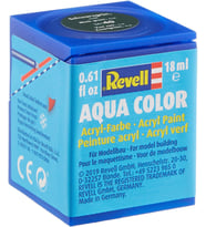 Revell - Su Bazlı Maket Boyası Siyah Yeşil Mat 18 Ml (36140) (Krem)