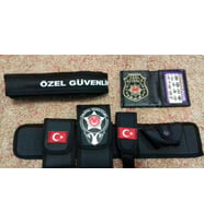 ÖZEL GÜVENLİK TESİSAT BEL KILIFI(+)ÖZEL GÜVENLİK ROZETLİ CÜZDANI(+)ÖZEL GÜVENLİK PALASKASI (3-AD) URUN,SATINAL,SIVILE SATILMAZ.