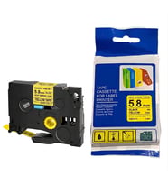 Ufly HS611 Isıyla Büzüşen Kablo Tanımlama Borusu 5,8mm Sarı Heat Shrink tube