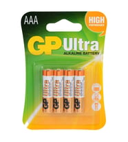 GP 24AU-2U4 Alkalin İnce Kalem Pil 4lü
