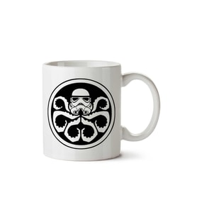 Star Wars Hydra Storm Trooper Logo iki Tarafı Baskılı Kupa Bardak