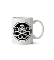 Star Wars Hydra Storm Trooper Logo iki Tarafı Baskılı Kupa Bardak