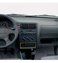 VW Caddy 1996-2003 Torpido Ön Konsol Cam Düğme Çerçevesi 6K0857061B