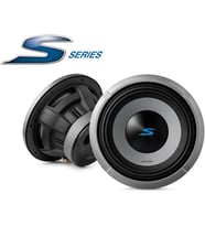 S2-W10D4 25 cm (10”) S-Serisi DVC Subwoofer, 600W RMS / 1800W Peak, 4+4 Ohm, H.A.M.R. Surround, Güçlü Bass Hoparlör