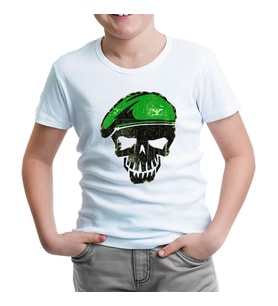 Suicide Squad - Rick Flag Beyaz Çocuk Tshirt