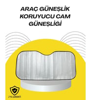 Katlanabilir Reflektörlü Oto Güneşliği – Yaz Sıcaklarına Karşı Yüksek Koruma