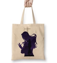 Nico Robin One Piece in Silhouette Bez Çanta Uzun Saplı