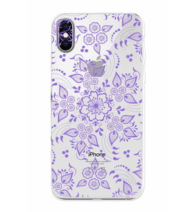Apple iPhone XS Uyumlu Kamera Korumalı Tıpalı Kapak Nostalji Desen TasarımlıŞeffaf Kılıf