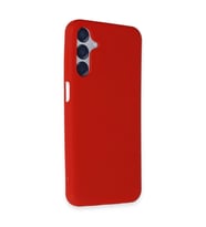 Samsung Galaxy M15 Kılıf First Silikon - Kırmızı