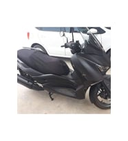 Xmax Forza Burgman Joymax Büyük Model Scooter Universal Motosiklet Siyah Sele Kılıfı Motor Brandası