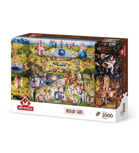 Art Puzzle Dünyevi Zevkler Bahçesi, Hieronymus Bosch 2000 Parça Puzzle