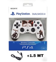 Playstation DualShock 4 Uyumlu V2 Yenilenmiş Ps4 Oyun Kolu Pc + Ps4 ( 1.5MT ŞARJ KABLOSU)