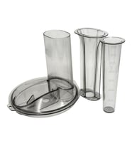 Birçok Markaya İle Uyumlu Blender Hazne Kapağı ve Ölçeri (2 Kademeli İtici) Philips Arçelik Vestel İle Uyumlu