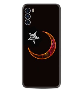 Reeder S19 Max Pro S Kılıf Resimli Desenli Silikon Platinium Series Ay Yıldız 1884