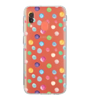 PrintiFy Samsung Galaxy A20e ile Uyumlu Water Color 6  Kamera Korumalı Şeffaf  Kılıf